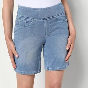 Belle by Kim Gravel denim shorts size 22W
